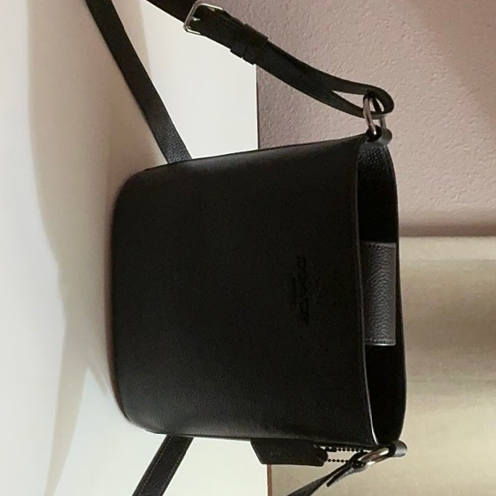 Coach Black Crossbody Bag with Adjustable Strap